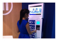 Bank Financial Advertising Mobile Wifi Cell Phone Recharge Station Lockers Digital Signage