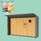 Intelligent Electronic Parcel Delivery Lockers Indoor Logistic With Card Payment