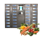 Intelligent Food Vegetable Vending Locker Machine 24 Hour Self Service