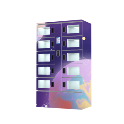 Winnsen Refrigerated Locker Cabinet Transparent OEM ODM Smart