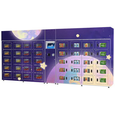 Winnsen Refrigerated Locker Cabinet Transparent OEM ODM Smart