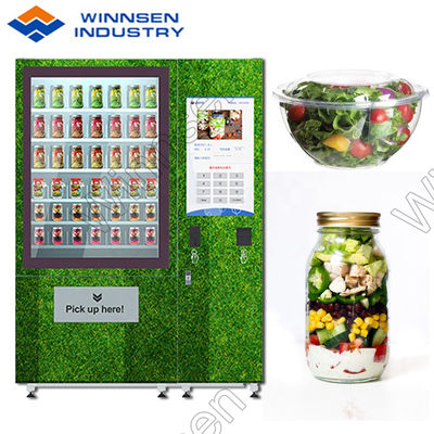 7" Touch Screen Credit Card Salad Vending Machine Oem