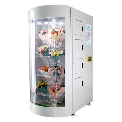 360 Rotation Automatic Gifts Flower Vending Machine With Humidification System