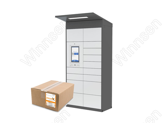 Smart 24 Hours Wifi LPG LNG Vending Lockers Gas Exchange Cylinder Barcode Password Credit Card Payment