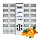 Refrigerated Touch Vending Lockers Selling Fresh Vegetables Fruits