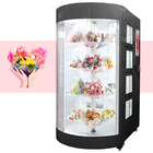 24 Hours Outdoor Fresh Cut Flower Vending Machine For Floral Shop Bouquets