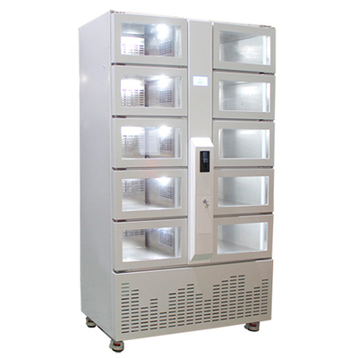 Smart Temperature Controlled Refrigerated Lockers 240V For Meat Egg 7 / 15 Inch