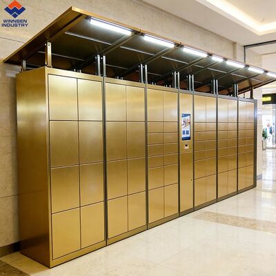 کیفیت قفل هوشمند بسته پستی فضای باز صنعتی Winnsen، سیستم اندروید، خدمات سلف سرویس ۲۴/۷، ادغام API کارخانه