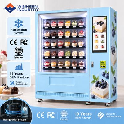 کیفیت Winnsen Bread and Pastry Vending Machine for Airport Metro Station Hotel Lobby کارخانه