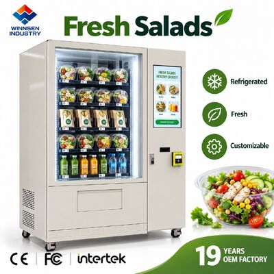 کیفیت Winnsen Salad Vending Machine for Office Building Campus Healthy Lunch Anytime کارخانه