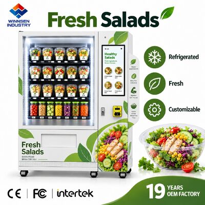 کیفیت Winnsen Salad Vending Machine with Android System CE FCC Certified One Year Warranty کارخانه