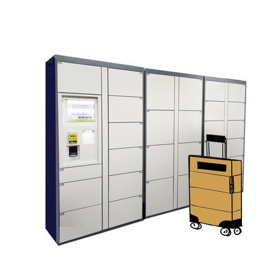 smart outdoor Luggage Package Deposit Storage Rental Parcel Delivery click and collect Lockers