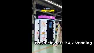 قفسه فروش گل Winnsen با سیستم خنک کننده